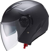 GIVI 12.3 STRATOS Open Face Scooter Jet Helmet Solid Black – Maximomoto PT