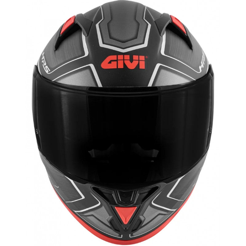 GIVI 50.6 SPORT LED DEEP Full Face Motorcycle Helmet Black Red – 5 – Maximomoto PT