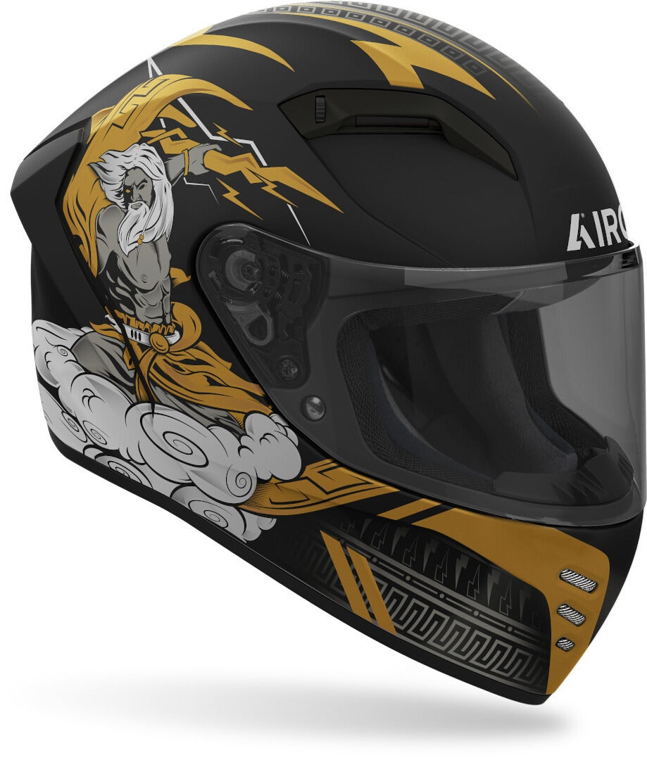 AIROH CONNOR ZEUS MATT TURISMO MOTO CAPACETE INTEGRAL