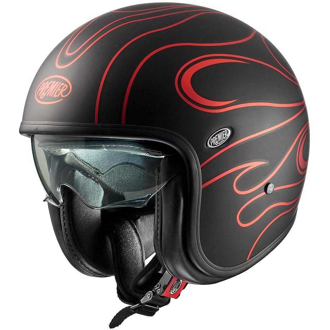 PREMIER - CASCO VINT. FR RED CHROM BM