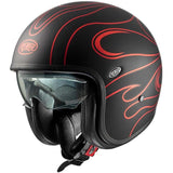 PREMIER - CASCO VINT. FR RED CHROM BM