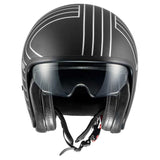 PREMIER - CASCO VINT. EX SILVER CHROM BM - SECURTEX MOTOR S.L (t/a MaximoMoto)