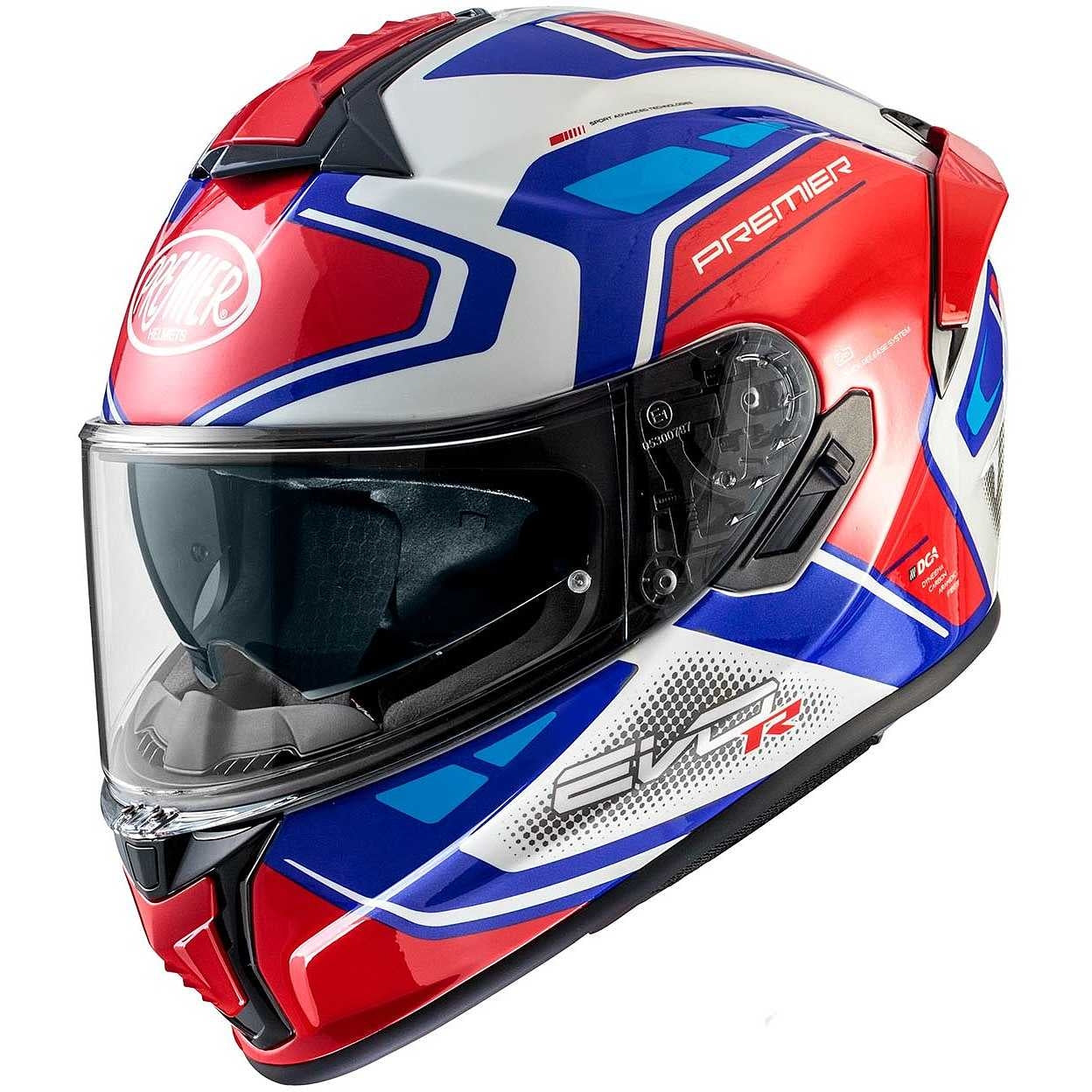PREMIER EVOLUZIONE RR 13 MOTOCICLETA CAPACETE DE CORRIDA INTEGRAL