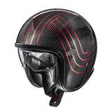 PREMIER - CASCO VINT.PLATIN ED. CAR.EX RED CHROM - SECURTEX MOTOR S.L (t/a MaximoMoto)