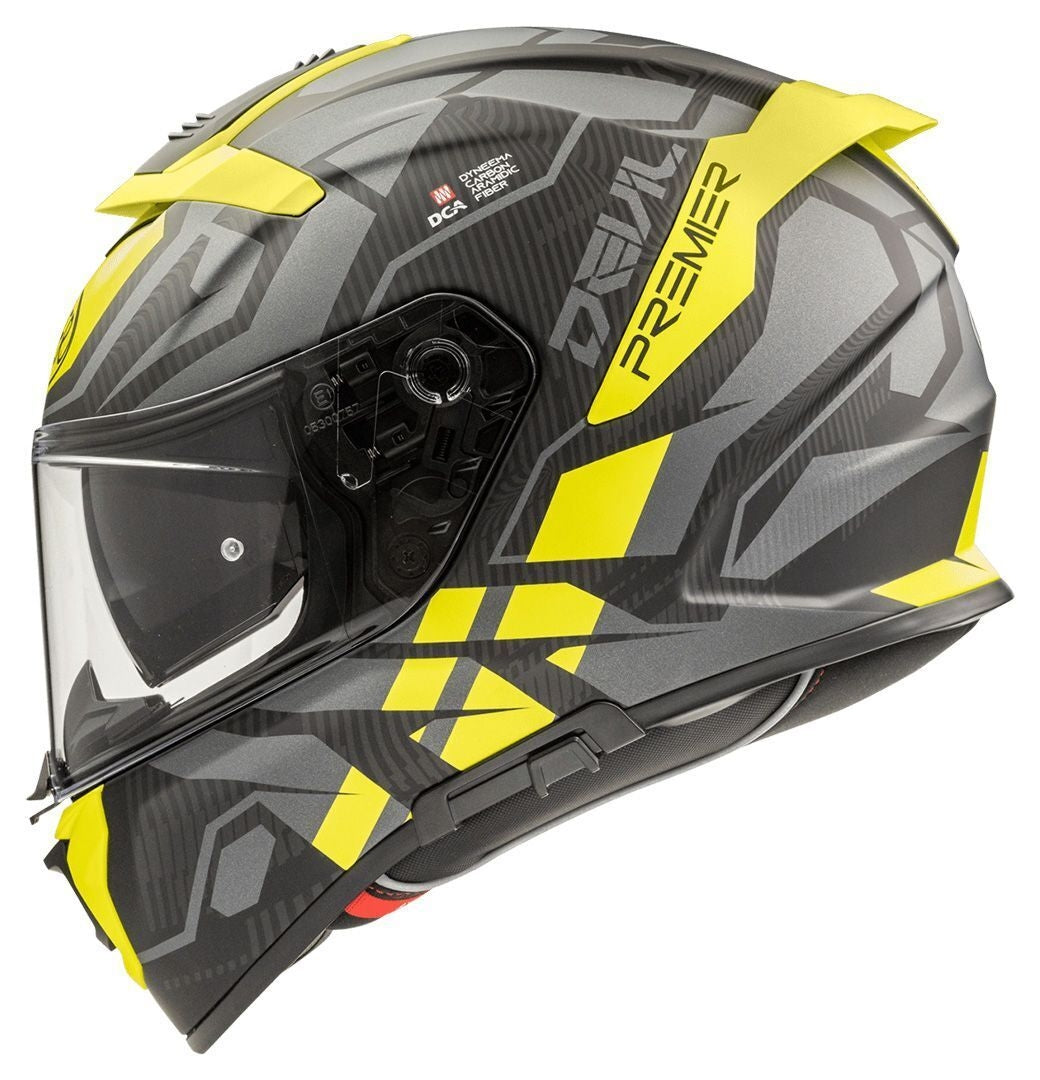 PREMIER DEVIL JC Y BM MOTO CAPACETE INTEGRAL ECE 22.06