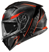 PREMIER DEVIL CARBON ST2 Moto Integral Capacetes Vermelho
