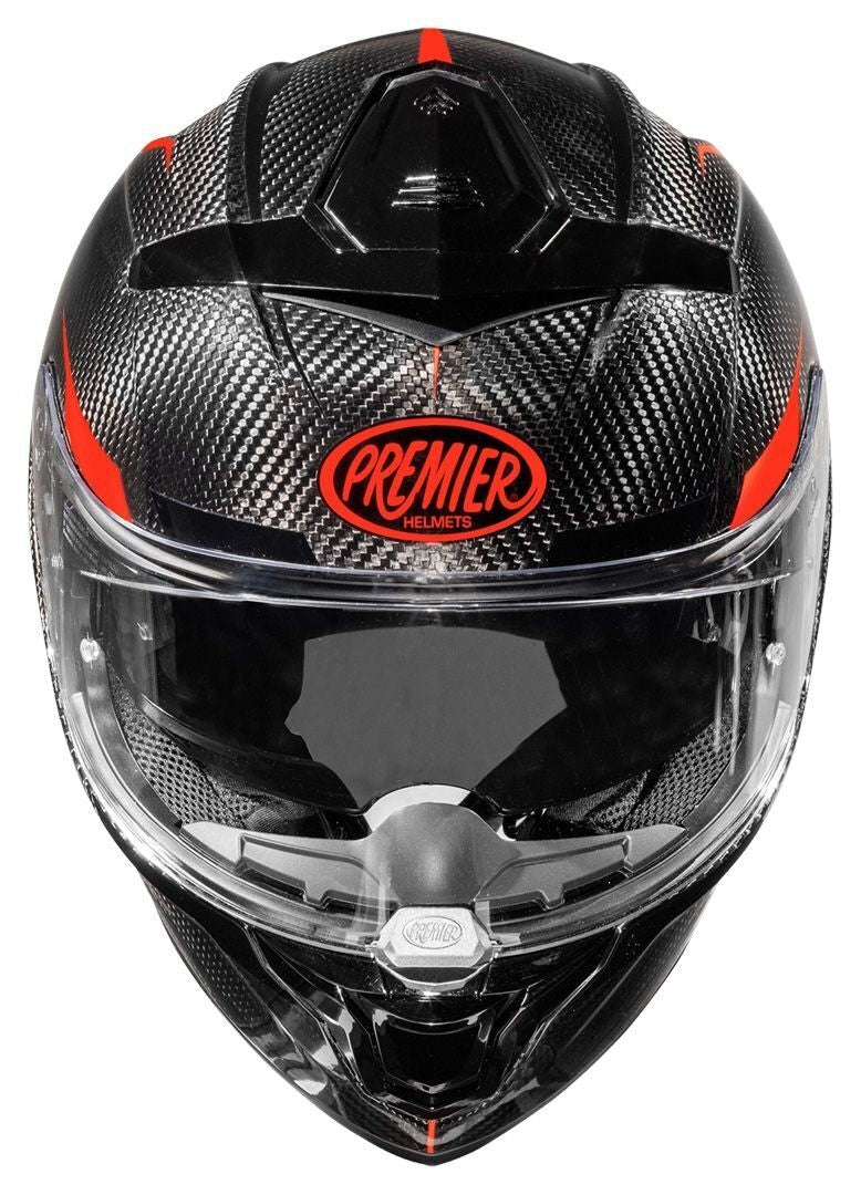 PREMIER DEVIL CARBON ST2 Moto Integral Capacetes Vermelho