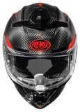 PREMIER DEVIL CARBON ST2 Moto Integral Capacetes Vermelho