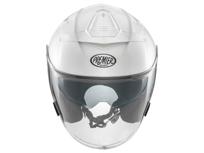 PREMIER JT5 U8 MOTO ABERTO CAPACETE BRANCO