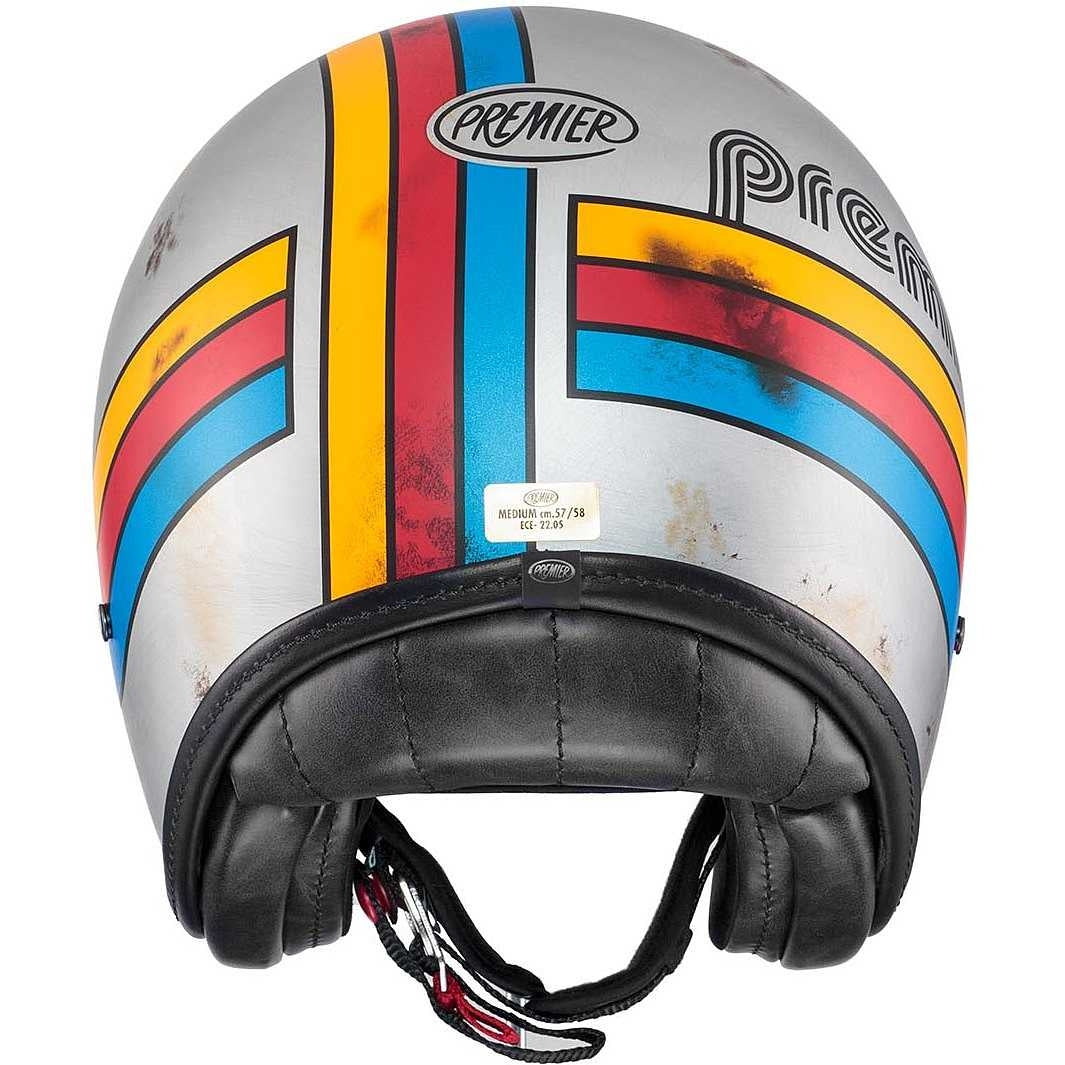 PREMIER VINTAGE PLATIN ED. EX 77 BM Moto Aberto Capacete
