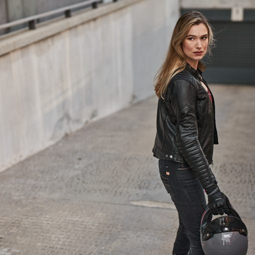 SHIMA DEVON JEANS Moto Senhora Calcas Preto