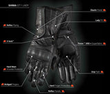 SHIMA GT-1 LADY GUANTES BLACK