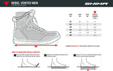 SHIMA REBEL WP MEN BOOTS BLACK - SECURTEX MOTOR S.L (t/a MaximoMoto)