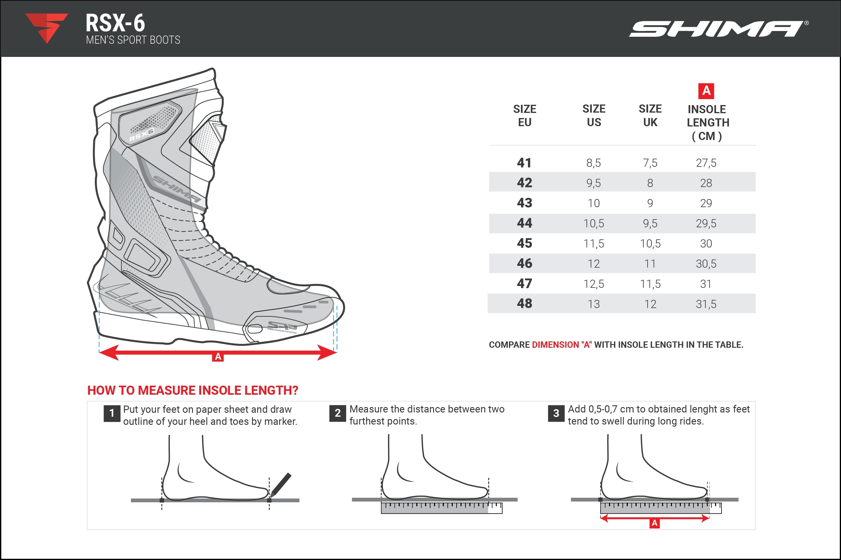 SHIMA RSX-6 MEN RED FLUO BOOTS – 3 – Maximomoto PT