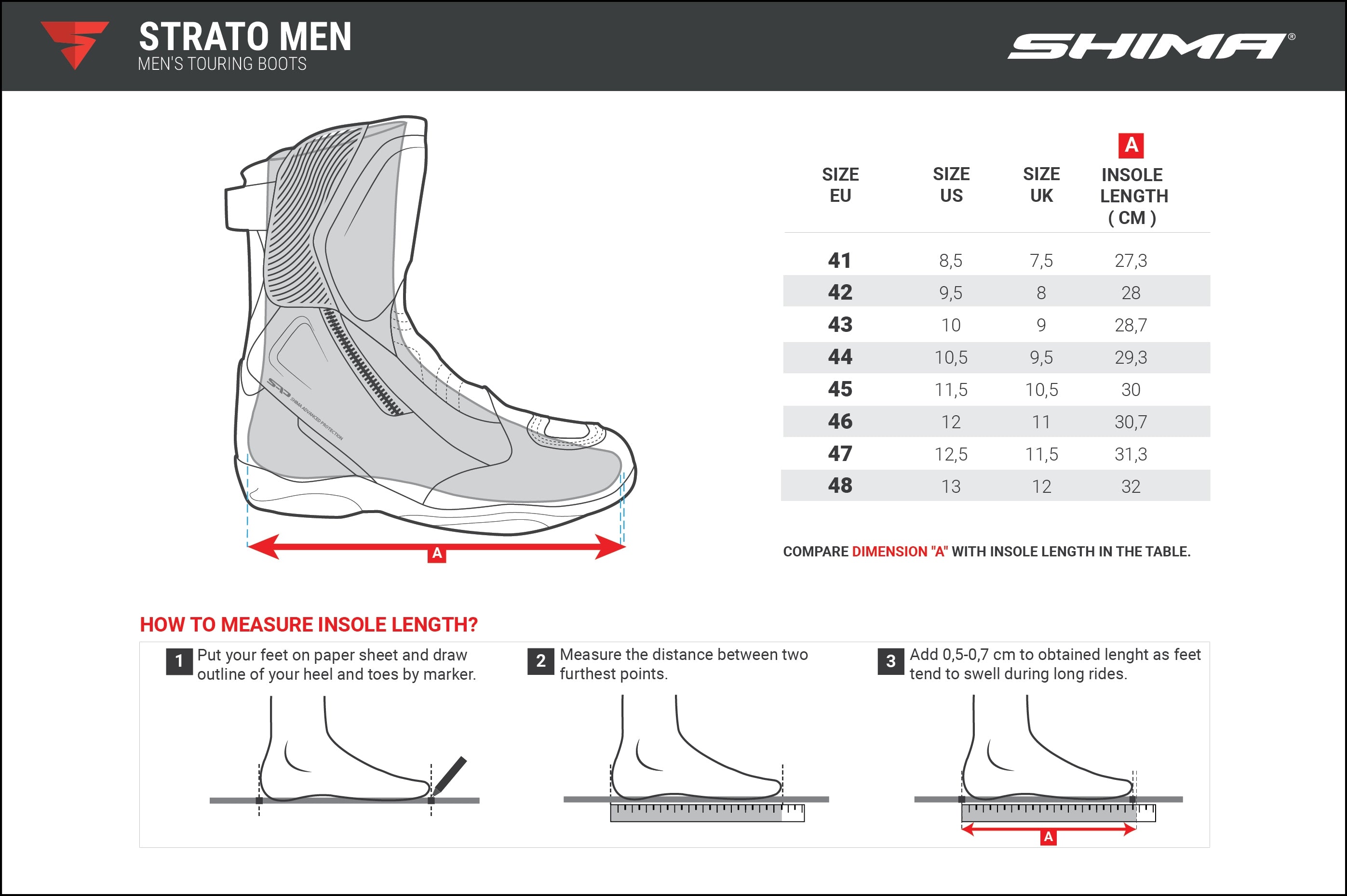 SHIMA STRATO WP MEN BOOTS NEGRO AZUL - SECURTEX MOTOR S.L (t/a MaximoMoto)