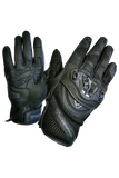 MUGENRACE ROCKY Motocicleta Curtas Luvas Pretas