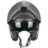 CGM 560A MAD MONO CASCO MODULAR DE MOTO ANTRACITA SATINADO