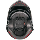 CGM 560G MAD RIDE TURISMO CASCO MODULAR NEGRO ROJO MATE