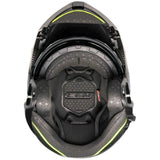 CGM 560G MAD RIDE Grafito Casco Modular Amarillo Fluorescente Mate