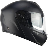 CGM 569A C-MAX MONO MODULAR CASCO MOTO ABATIBLE NEGRO