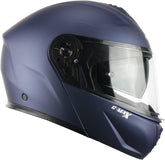 CGM 569A C MAX MONO Modular Casco Azul Satinado – Maximomoto PT