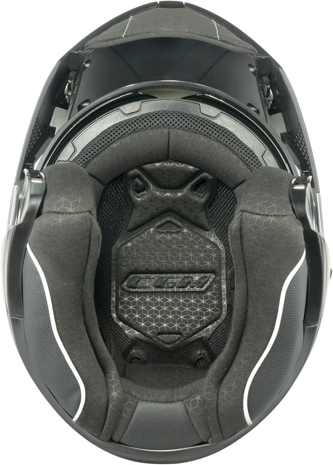 CGM - 569A C-MAX MONO Modular Casco Moto Nero