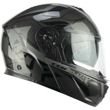 CGM 569G C-MAX CITY Graphite Casco Modular Deportivo Bicicleta Negro