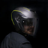 CGM 160G JAD RIDE DESPORTIVO MOTO CAPACETE INTEGRAL ECE R22.06
