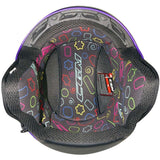 CGM - 261X MINI SIGN Abierto Casco Blu Azzurro opaco