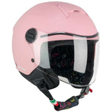 CGM 261A Niños Abierto Casco Rosa Mate