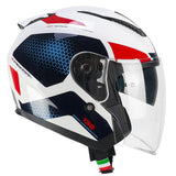 CGM 136G DNA GALAXY DESPORTIVO MOTOCICLETA CAPACETE ABERTO