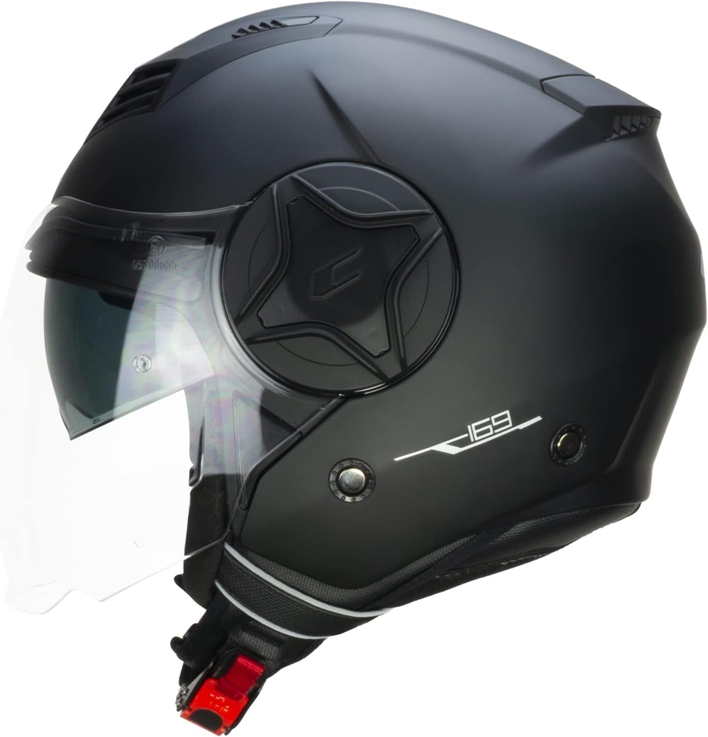 CGM - 169A ILLI MONO Nero opaco – 2 – Maximomoto PT