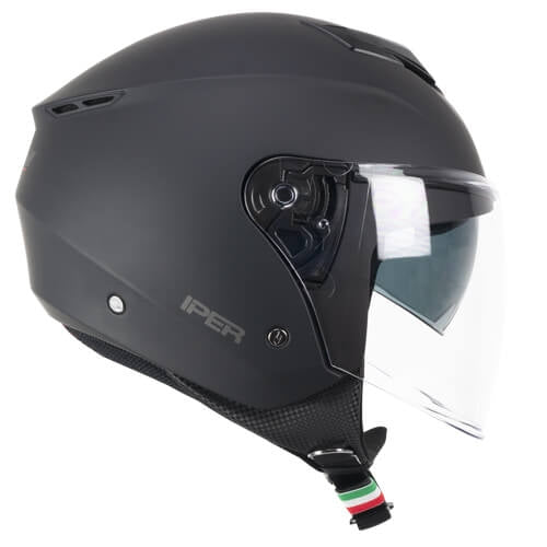 CGM 126A IPER MONO Casco Jet Negro – 1 – Maximomoto PT
