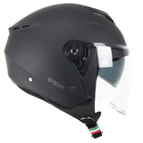 CGM 126A IPER MONO Casco Jet Negro