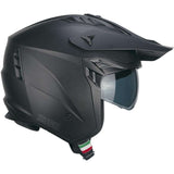 CGM 155G Rush Mono Cara Abierta Casco Moto Negro Mate
