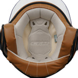 CGM -191V PIX VINTAGE JET CASCO Bianco Bordeaux sagomata