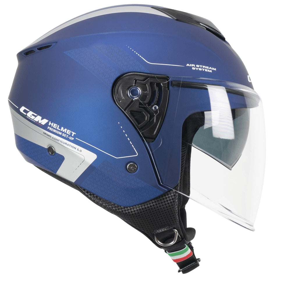CGM - 126G IPER CITY Blu argento satinato - SECURTEX MOTOR S.L (t/a MaximoMoto)