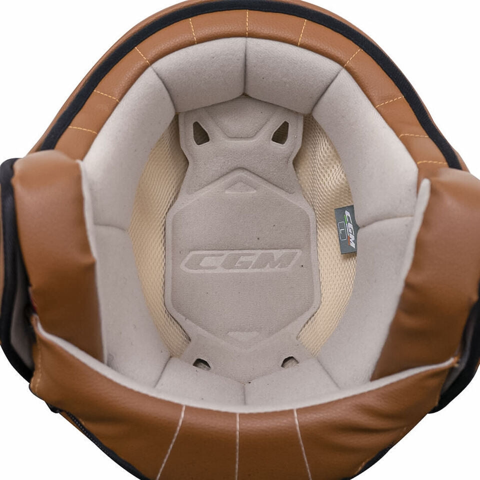 CGM - 191V PIX VINTAGE JET CASCO Bianco Bordeaux – 2 – Maximomoto PT