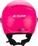 CGM 167A FLO MONO Scooter Jet Casco Rosa Neón Mate Forma