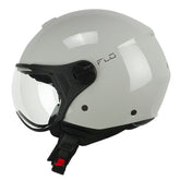 CGM 167A FLO MONO Scooter Cara Abierta Jet Casco Gris Forma – Maximomoto PT