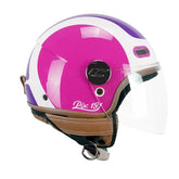 CGM 191G PIX SPRINT JET CASCO Fucsia morado fluorescente largo – Maximomoto PT