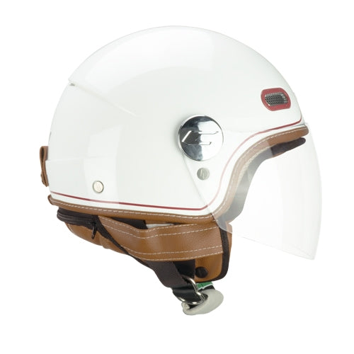 CGM - 191V PIX VINTAGE JET CASCO Bianco Bordeaux – 1 – Maximomoto PT