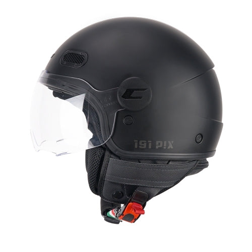CGM 191A PIX MONO OPEN CASCO Matte black – 2 – Maximomoto PT