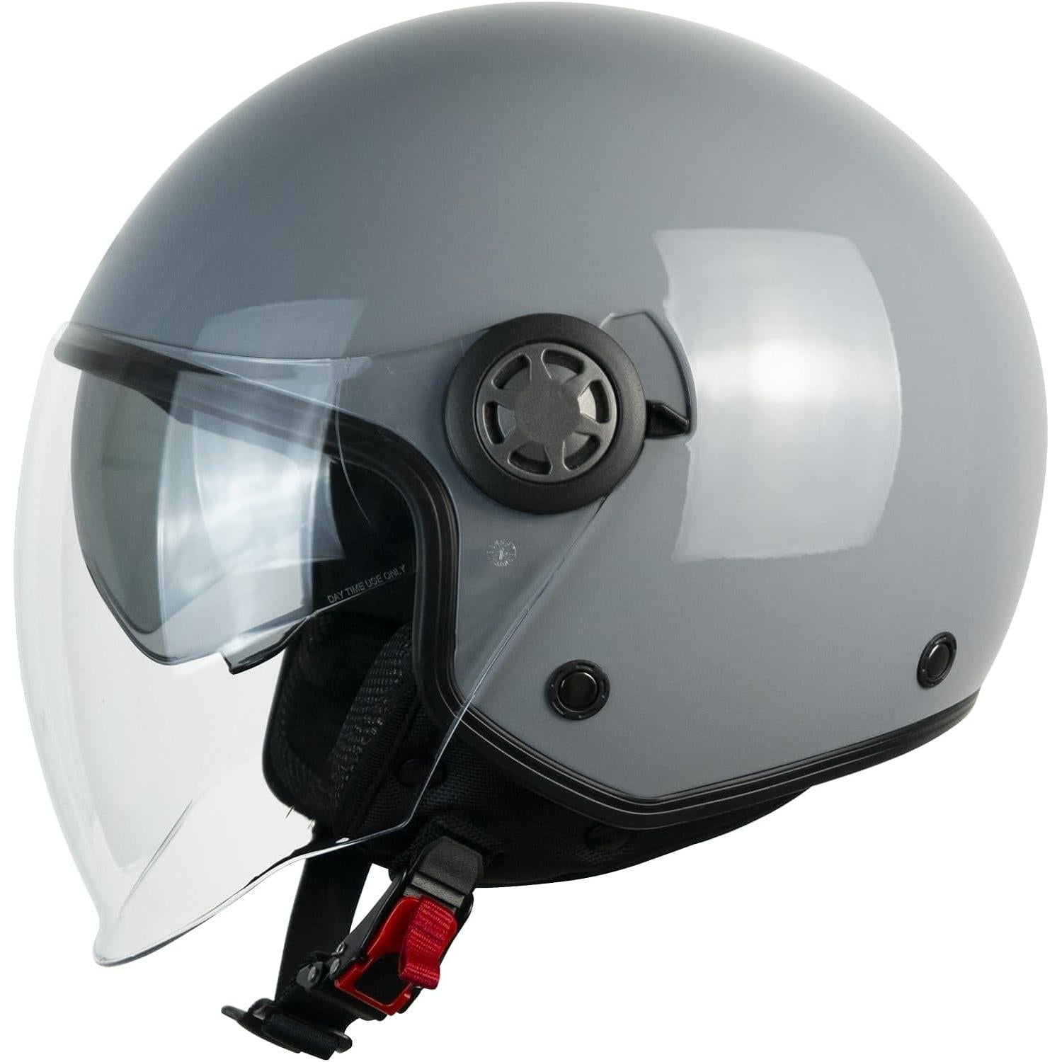 SKA-P - 1SHA ZEN MONO JET CASCO Grigio – 3 – Maximomoto PT