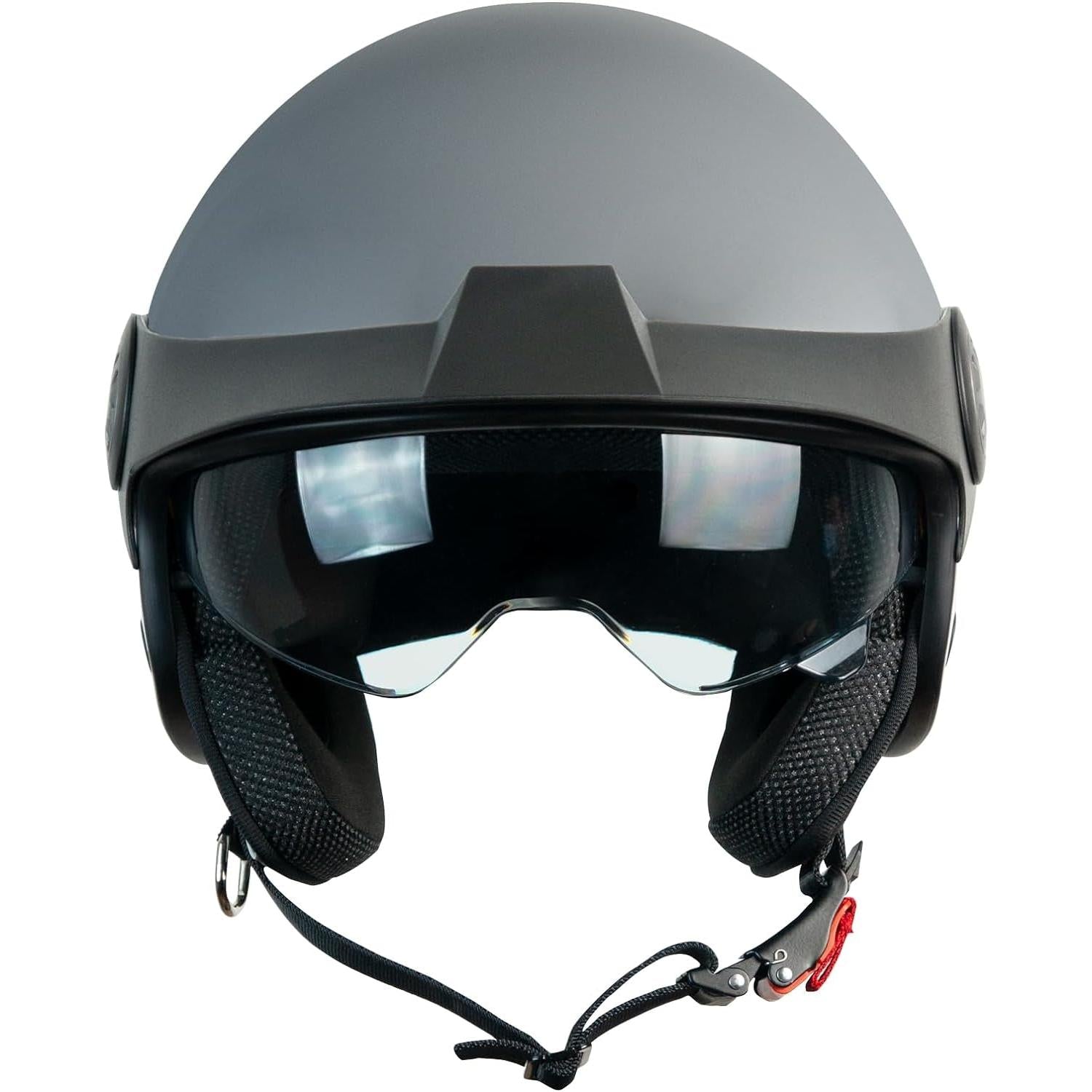 SKA-P - 1SHA ZEN MONO JET CASCO Grigio – 4 – Maximomoto PT
