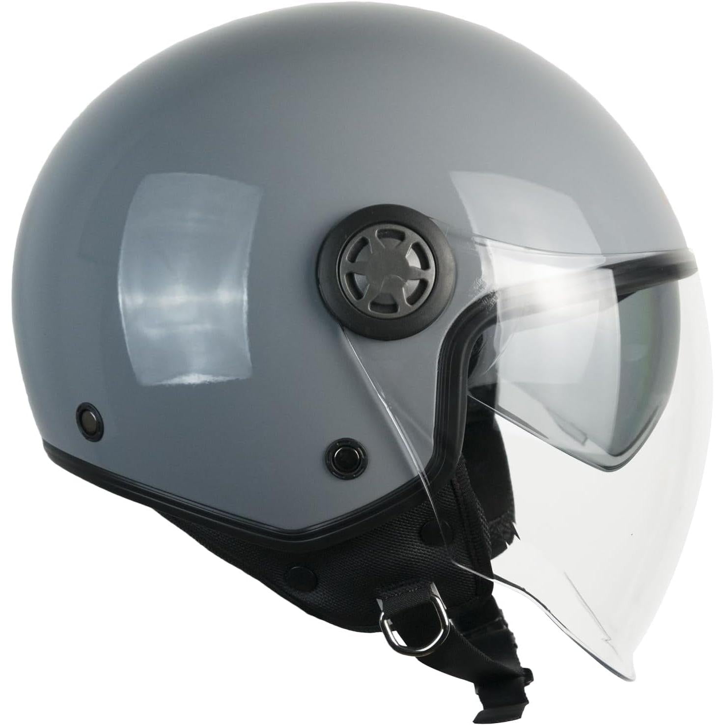 SKA-P - 1SHA ZEN MONO JET CASCO Grigio – 1 – Maximomoto PT