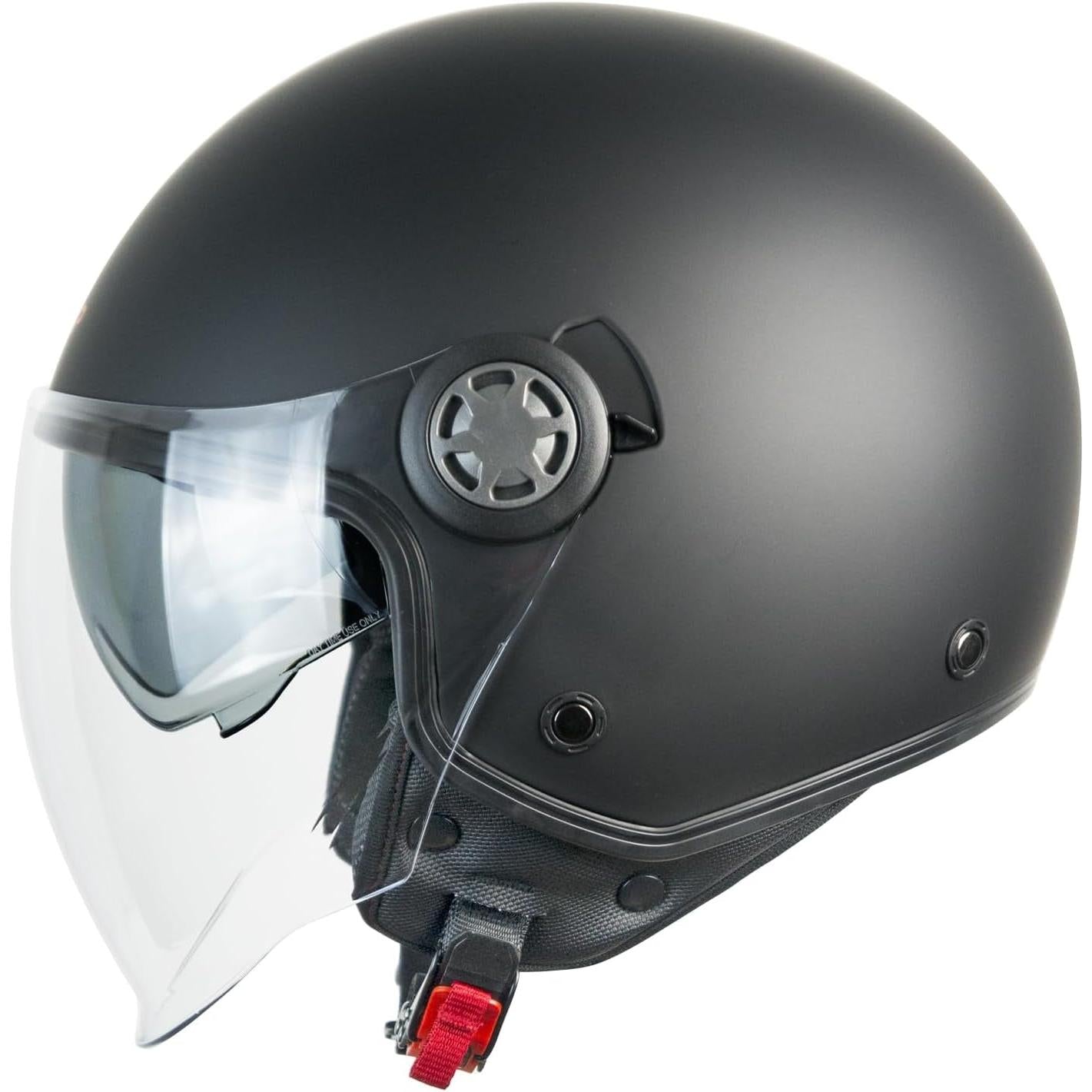 SKA-P 1SHA ZEN MONO MOTO CAPACETE JATO PRETO MATE – 2 – Maximomoto PT