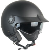 SKA-P 1SHA ZEN MONO MOTO CAPACETE JATO PRETO MATE