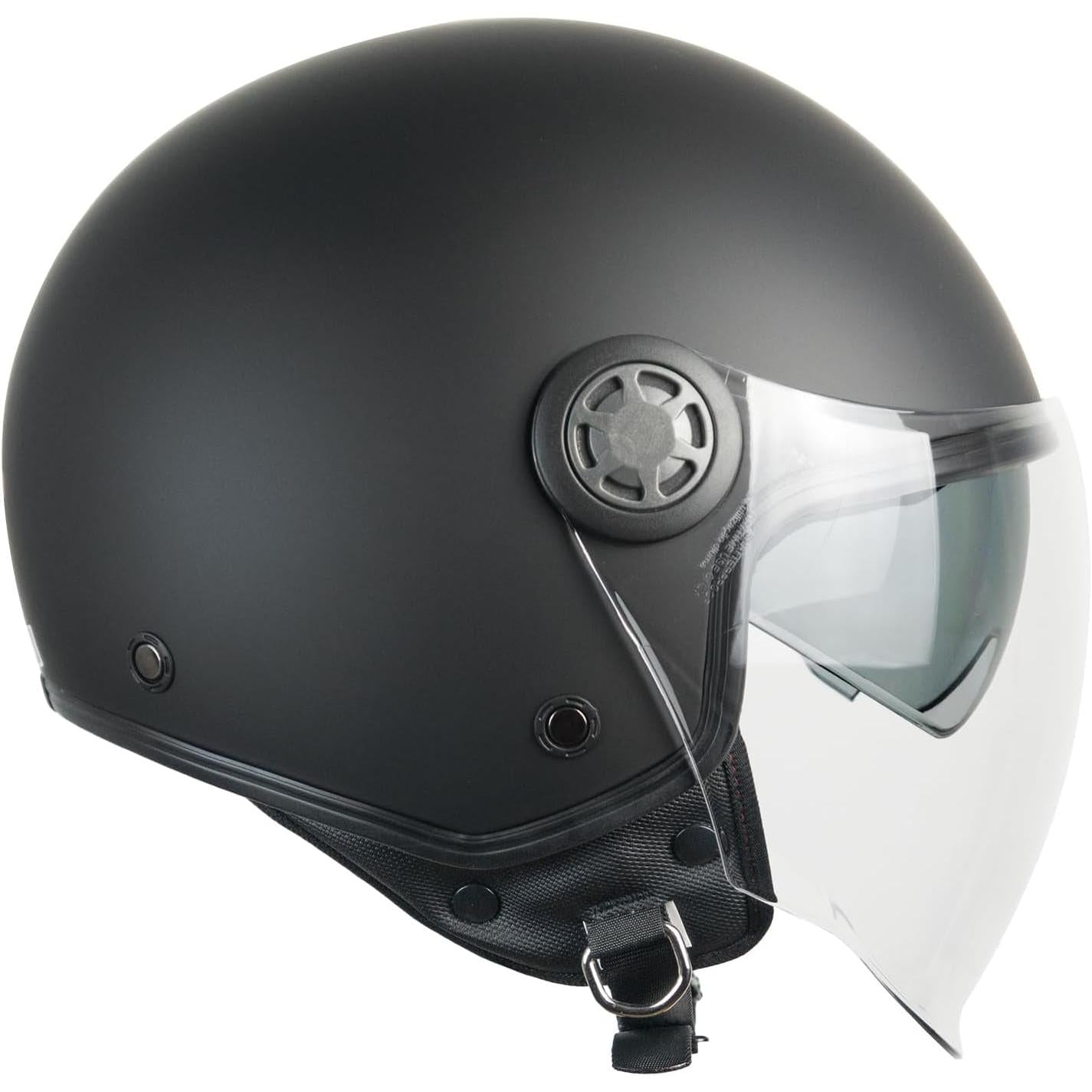 SKA-P 1SHA ZEN MONO MOTO CAPACETE JATO PRETO MATE – 1 – Maximomoto PT