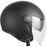 SKA-P 1SHA ZEN MONO MOTO CAPACETE JATO PRETO MATE – Maximomoto PT